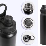 SS Sports Bottle 800 ml Mat Black