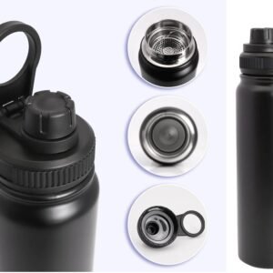 SS Sports Bottle 800 ml Mat Black