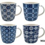 Porcelain Mug with Bleu Morroc Design