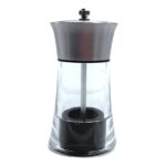 Acrylic with stainless pepper grinder