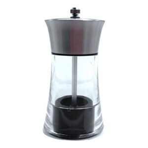 Acrylic with stainless pepper grinder