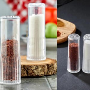 Acrylic Salt and Pepper Shaker Set