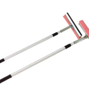 Window Cleaner with Sponge and Squeegee