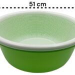 Set of extra large strainer with bowl 51 cm - 28L