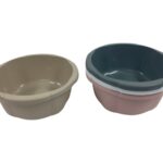 Colorful Round Bowl; 7 lt