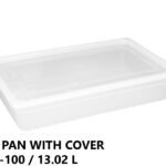 Gastronorm Plastic Storage Container 1/1 100 mm - 13.02L