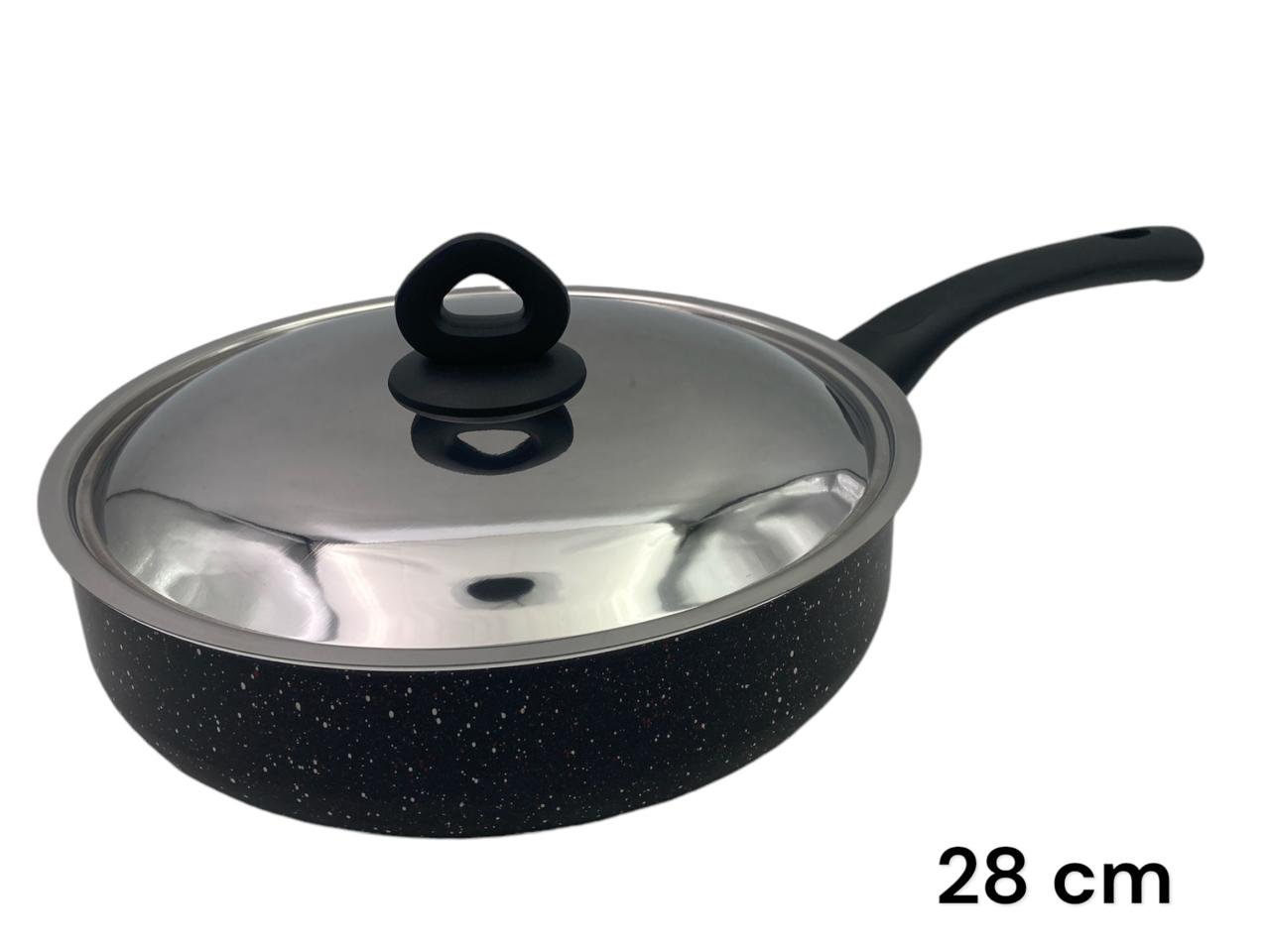 4a8c69759343b368f7a118050c7104c3.jpg Black Granite Nouval Sauteuse 28 cm