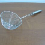 Deep Stainless Steel Spider Strainer Skimmer Ladle