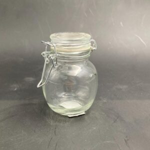 Mini Glass Jar with Hermetic Wire Lock