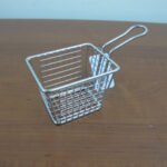French Fries Serving Basket; 10 cm.