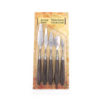 5PCS Mixed Palette Spatulas Painting SS Scrape