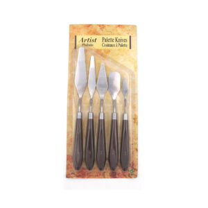 5PCS Mixed Palette Spatulas Painting SS Scrape