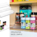 Transparent 3 levels Spice Bottle Holder