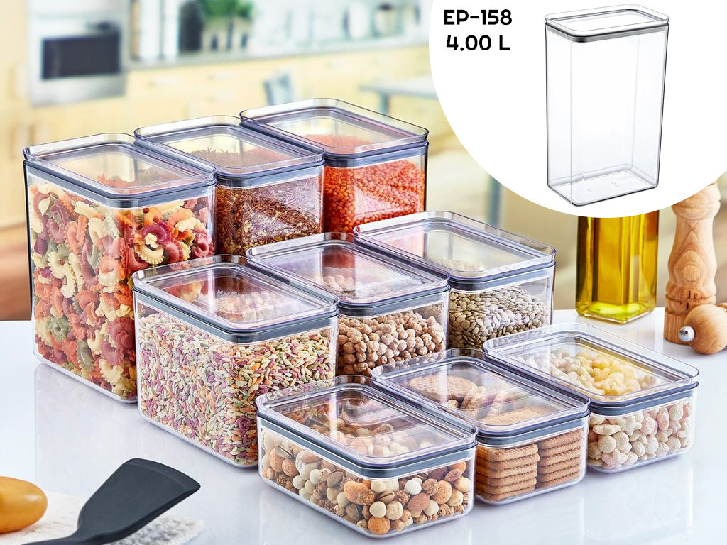 4e0bd6e0557aceb65ee843e386eb97b8.jpg Airtight Rectangular Food Jar 4.00 lt