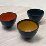 Dosthoff Mat Black with Colored Glaze Sauce Bowl 10 cm
