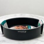 Dosthoff Black Quantum Round Oven Tray 28 cm