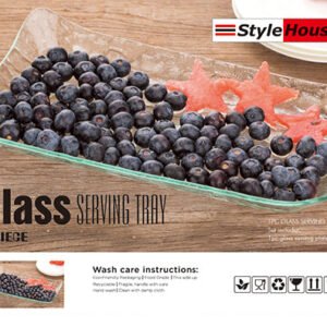 Rectangular Glass Serving Plate