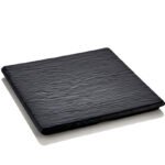 Squared Melamine Slate Effect Board 25 cm