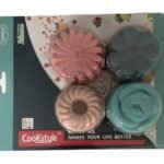 12 Flower Shapes Silicone Muffin Holders