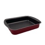 Nouval Rectangular Oven Tray Red Color 25 cm