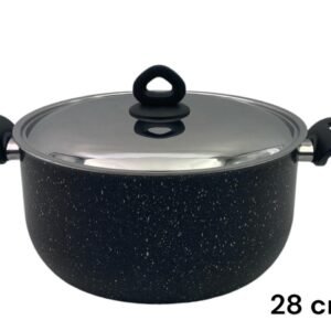 Black Granite Nouval Casserole 28 cm