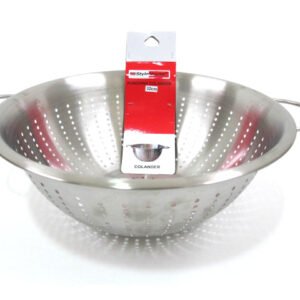 Stainless Steel punching colander; 32 cm