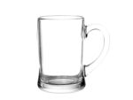 Glass Mug 300 ml with Heavy Wide Base