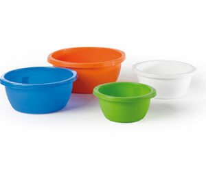Italian plastic round bowl D:45 cm