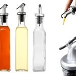 Medium Glass Oil Bottle 250 ml with Easy Pourer