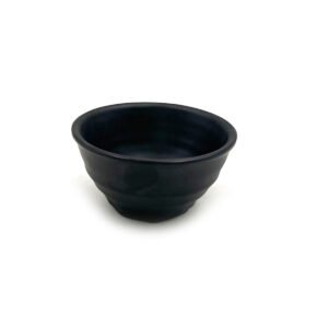 Sauce Bowl Black Melamine