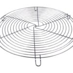 Round chrome Plasted Grill 30 cm