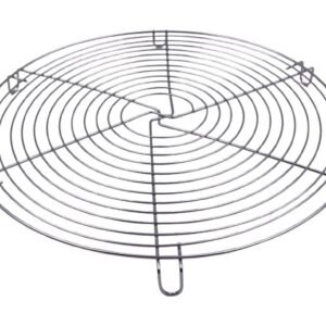 Round chrome Plasted Grill 30 cm
