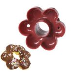 Flower Plastic Donut Cutter