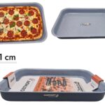DOSTHOFF RECTANGULAR OVEN TRAY BLACK 41 CM