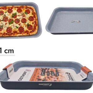 DOSTHOFF RECTANGULAR OVEN TRAY BLACK 41 CM