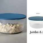 DecoBella Jumbo Round Storage Box with Lid 6.5L