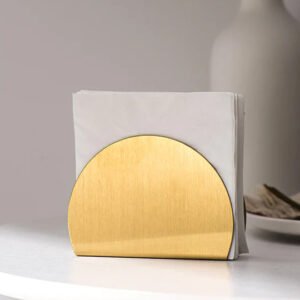 Golden tissue holder