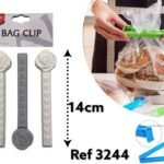 Plastic Bag Clip Flower Design X3
