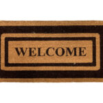 Coco mat with PVC backing 100x50 cm