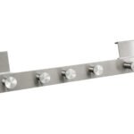 5 hooks stainless steel door hanger