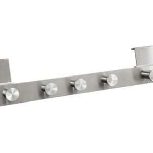 5 hooks stainless steel door hanger