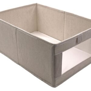Non Woven Box with Transparent Side