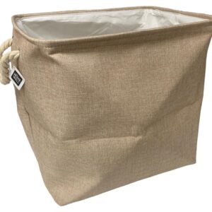 Large Rectangular Laundry Bag with Rope Handles 44 x 32 x 43 cm