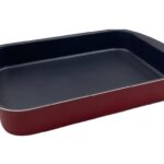 Nouval Rectangular Oven Tray Red Color 42 cm