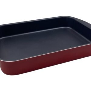 Nouval Rectangular Oven Tray Red Color 42 cm