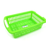 Colorful plastic medium basket