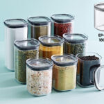 Airtight Squared Spice Jar 180 ml