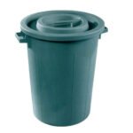 Plastic waste Barrel Green 100 L