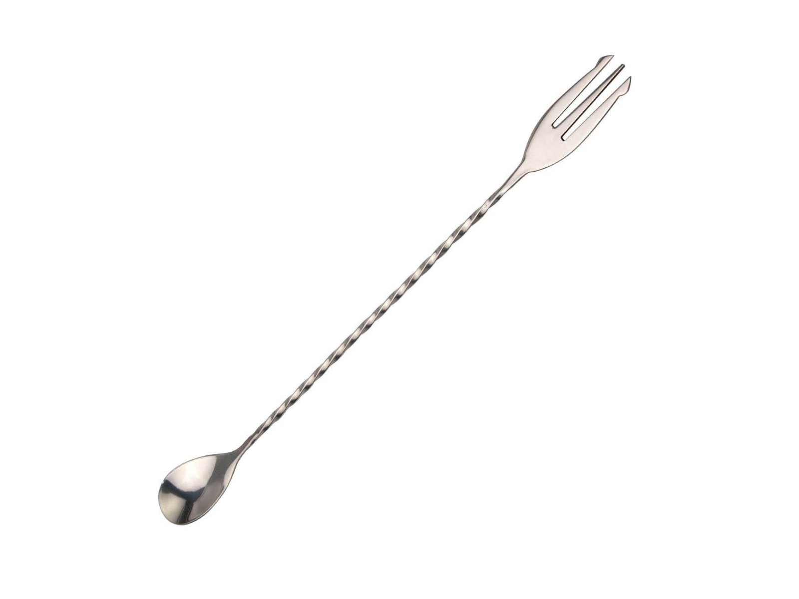 609623ce700c8bbdc505ab0266e45af8.jpg Fork Tipped Cocktail Mixing Long Spoon