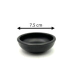 Small Sauce Bowl 7.5 cm Mat Black Melamine